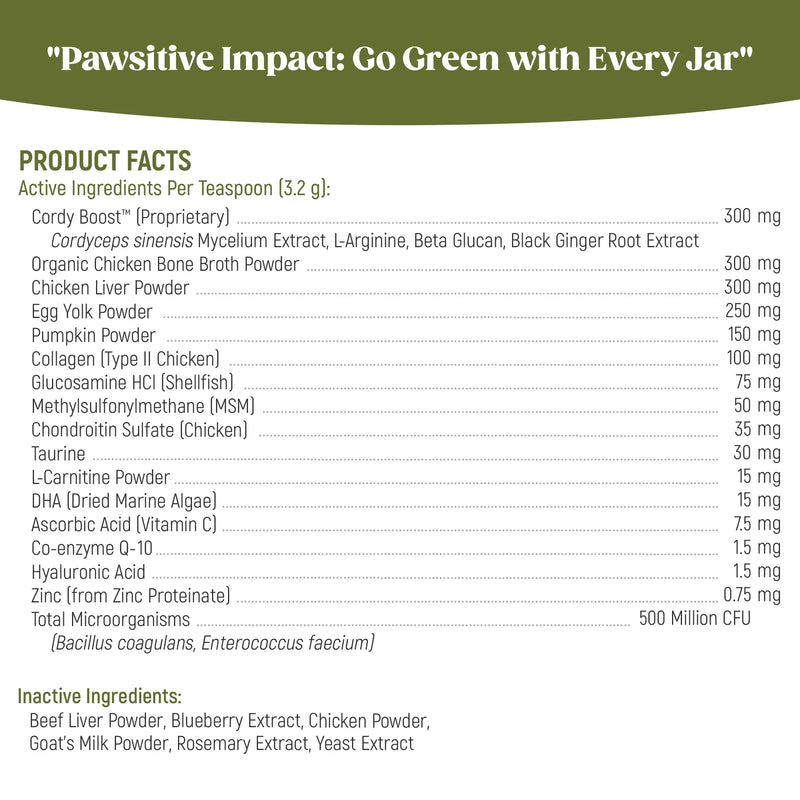 HEH PAWS Daily Wellness Supplement for Dogs