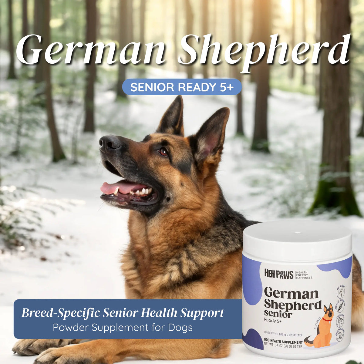 HEH PAWS German Shepherd Senior Ready - HEH Paws