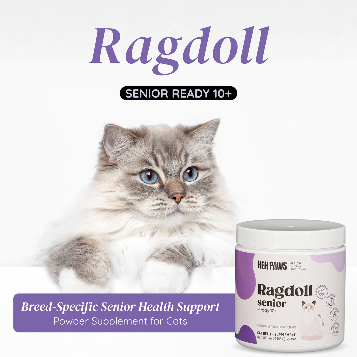 HEH PAWS Ragdoll Senior Ready - HEH Paws